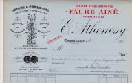 et chardons E. Athénosy à Cavaillon, 191?.