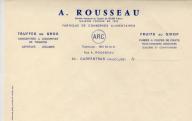 Fabrique de conserves alimentaires A. Rousseau à Carpentras, XXème siècle.
