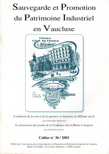 Cahier n° 36 (année 2002, 52 pages)