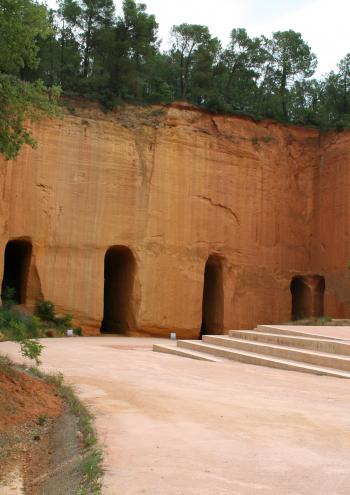 Gargas, Mines ocrières de Bruoux