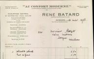 Au confort moderne René Batard. 1938