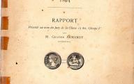 ARMANDY (G.) La soie à l'exposition universelle internationale et coloniale de Lyon. Rapport présenté au nom du jury de la Classe 15 bis, groupe V. Lyon, Rey, 1895.