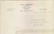 Paul Pastré, architecte, Avignon, 1938.