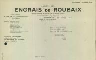 Société des Engrais de Roubaix à Avignon, 1940.