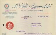 Le Sud-Automobile à Avignon, 1937.