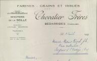 Minoterie de la Seille, Chevalier frères, Bédarrides, 1934.