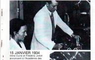 Cinquantenaire de la découverte de la radioactivité artificielle.	(s. d. n. l.).