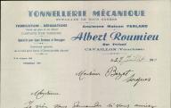 Tonnellerie mécanique Albert Roumieu à Cavaillon, 1940.