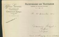 Papeteries de Vaucluse, usines du moulin rouge Siffrein Garcin, Châteauneuf-du-Pape, 1934.