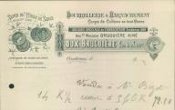 Bourrellerie et harnachement Roux Brugière gendre successeur, Courthézon, vers 1940.