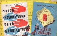 Salon international de la manutention, 6ème salon de l'emballage (revue Emballages et manutention, n° 133, septembre 1952).	1952.