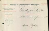 Ateliers de constructions mécaniques Gustave Serre, Isle-sur-la-Sorgue.