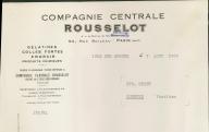 Compagnie centrale Rousselot, Isle-sur-la-Sorgue, 1957.