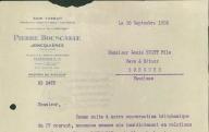 Soie Tussah, Pierre Bouscarle, spécialité de soies pour câbles électriques, Jonquières, 1926.