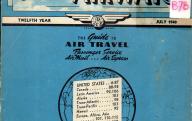 The official guide of the airway.	1940.
