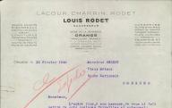 Conserves alimentaires, fruits confits… Lacour, Charrin, Rodet, Louis Rodet successeur à Orange, 1946.