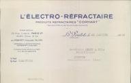 Société L'électro-réfractaire, le Pontet, 1949.