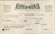 Agricola, société anonyme de produits chimiques agricoles, le Pontet, 1931.
