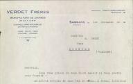 Manufacture de chaines Verdet frères, 1949. Sarrians.