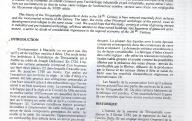 La verrerie en noir de Trinquetaille à la fin du XVIIIe siècle (Extrait de Archéologie du midi médiéval, tome 2, 1984).	1984.