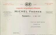Engrais organiques dissous Michel frères à Sorgues, 1939.