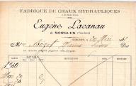 Fabrique de chaux hydrauliques Eugène Lacanau à Sorgues, 1932.