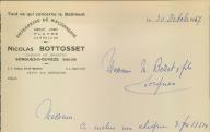 Entreprise de maçonnerie Nicolas Bottosset à Sorgues, 1957.