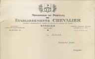 Minoterie du Portail, établissements Chevalier, Sorgues, 1949.