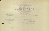 Manufacture d'instruments viticoles et horticoles, établissements Ulysse Fabre, Vaison-la-Romaine, 1930.