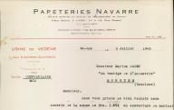 Papeterie Navarre, usine de Vedène, 1943.