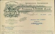 Légumes, fruits, primeurs, Etienne Vasse ainé, Cavaillon, 1931.