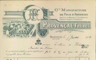 Grande manufacture de feux d'artifices Provençal frères, Monteux, 1902.