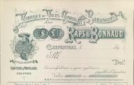 Fabrique de fruits confits et de berlingots Raps et Bonnaud, Carpentras, 189?.