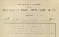 Imprimerie Paul Bernaud et Cie, Avignon, 1897.