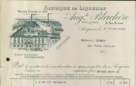 Fabrique de liqueurs Auguste Blachère, Avignon, 1916.