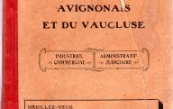 Annuaire avignonnais et du Vaucluse, mai 1920 à juin 1921.	Avignon, imprimerie du Quotidien du Midi.