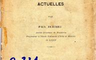 Les machines à mouler actuelles. Moulins, 1903.