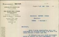 Établissements Meyer, spécialité camion CBA, Avignon, 1932.