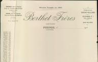 Berthet Frères, minotiers. Pernes-les-Fontaines, 193?.