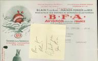 Producteurs des graines de semences sélectionnées Blain Fils Ainé, Avignon, 1945.