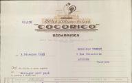 Pâtes alimentaires Cocorico, Bédarrides, 1935.