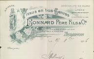 Tissus en tous genres Bonnard Père et Fils et Compagnie, Avignon, 1906..