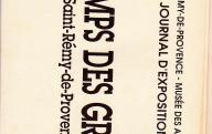 Le temps des graines à Saint-Rémy-de-Provence, journal d'exposition 1994.	Saint-Rémy-de-provence, 1994.