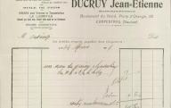 Fabrique d'outils aratoires Ducruy Jean-Etienne. Carpentras, 1916.