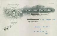 Domaine de la Grand Comtadine, Vacqueyras et Gigondas, 1929.