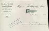 Droguerie, épicerie Maison Molineau Aîné. Valréas, 1935.