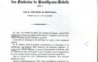 Notice historique sur l'établissement des fonderies de Romilly-sur-Andelle (Eure). (photocopies). (s. d. n. l.).