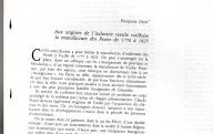 Aux origines de l'industrie textile vizilloise la manufacture des Perier de 1776 à 1825. (Extrait de