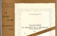 Le livre d'or des métiers vivants (revue Métiers d'art, n° 12-13, décembre 1980).