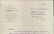 Manufacture de souffleterie et d'instruments viticoles Vve G. Fabre et Fils. Vaison-la-Romaine, 1917.